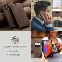 Carregar imagem no visualizador da galeria, Casekis Retro Wallet Case For iPhone 15 Pro Max
