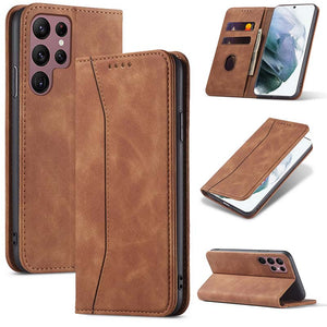 Casekis Fashion Magnetic Phone Case Brown