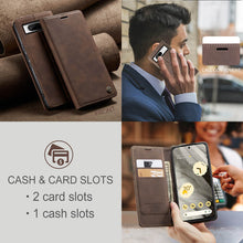 Load image into Gallery viewer, Casekis Retro Wallet Case For Pixel 8 5G
