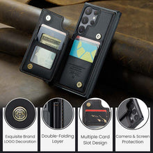 Load image into Gallery viewer, Casekis RFID Cardholder Wallet Phone Case For Galaxy S23 Ultra
