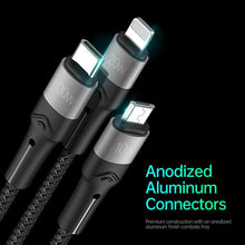 Görseli Galeri görüntüleyiciye yükleyin, Casekis 100W 3 in 1 Charging Cable
