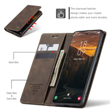 Muat gambar ke penampil Galeri, Casekis Retro Wallet Case For Galaxy S24 FE 5G
