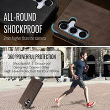 Load image into Gallery viewer, Casekis Retro Wallet Case For Galaxy S25 5G
