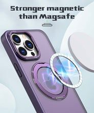 Load image into Gallery viewer, Casekis Anti-shock Magsafe Stand Phone Case Purple
