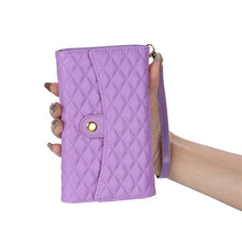 Görseli Galeri görüntüleyiciye yükleyin, Casekis 7-Slot Foldable Crossbody Wallet Phone Case Purple
