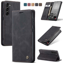 Charger l'image dans la galerie, Casekis Retro Wallet Case For Galaxy S23 5G
