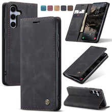 Load image into Gallery viewer, Casekis Retro Wallet Case For Galaxy S25 5G
