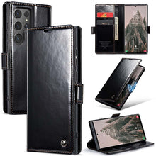Load image into Gallery viewer, CASEKIS Luxury Flip Leather Phone Case for Galaxy S24 Ultra 5G
