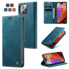 Carregar imagem no visualizador da galeria, Casekis Retro Wallet Case For iPhone 15 Pro Max
