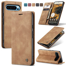 Cargar imagen en el visor de la galería, Casekis Retro Wallet Case For Pixel 9 Pro XL 5G

