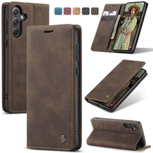 Load image into Gallery viewer, Casekis Retro Wallet Case for Galaxy A35 5G
