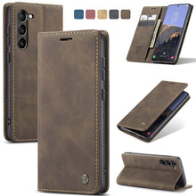 Charger l'image dans la galerie, Casekis Retro Wallet Case For Galaxy S23 5G
