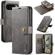 Carica l'immagine nel visualizzatore di Gallery, Casekis Detachable Leather Wallet Phone Case Gray
