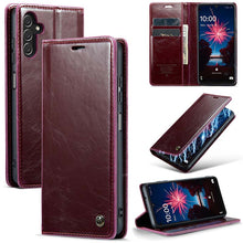 Load image into Gallery viewer, CASEKIS Luxury Flip Leather Phone Case for Galaxy A15 5G
