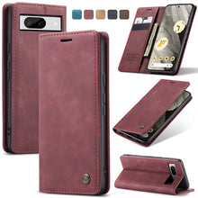 Load image into Gallery viewer, Casekis Retro Wallet Case For Pixel 8 5G
