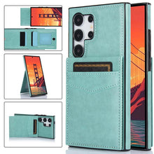 Load image into Gallery viewer, Casekis Bracket Card Slot Phone Case Green
