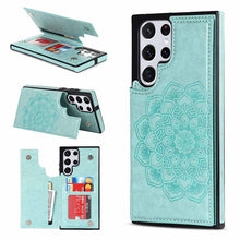 Load image into Gallery viewer, Casekis Mandala Embossed Phone Case Green
