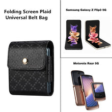Carregar imagem no visualizador da galeria, Casekis Folding Screen Plaid Universal Belt Bag
