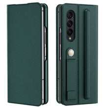 गैलरी व्यूवर में इमेज लोड करें, Casekis Leather Case With S Pen for Galaxy Z Fold 3 5G

