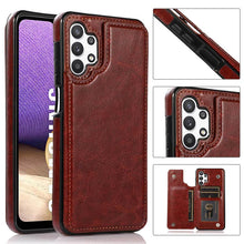 Load image into Gallery viewer, Casekis Cardholder Leather Wallet Phone Case For Galaxy A32 5G
