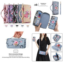 Charger l'image dans la galerie, Casekis Multifunction Tote Crossbody Phone Bag Blue
