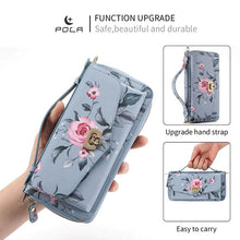 Charger l'image dans la galerie, Casekis Multifunction Tote Crossbody Phone Bag Blue
