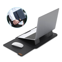 画像をギャラリービューアに読み込む, Casekis Leather Laptop Bag with Mouse Pad Adjustable Stand for Laptop 15 inch/16 inch
