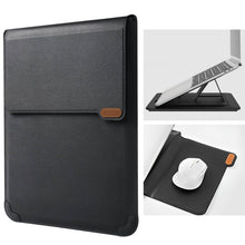 画像をギャラリービューアに読み込む, Casekis Leather Laptop Bag with Mouse Pad Adjustable Stand for Laptop 15 inch/16 inch
