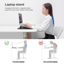 画像をギャラリービューアに読み込む, Casekis Leather Laptop Bag with Mouse Pad Adjustable Stand for Laptop 15 inch/16 inch
