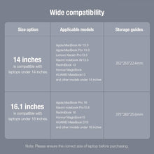 Load image into Gallery viewer, Casekis Leather Laptop Bag with Mouse Pad Adjustable Stand for Laptop 13 inch/14 inch
