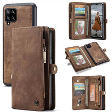 गैलरी व्यूवर में इमेज लोड करें, Casekis Samsung Galaxy A12 Multifunctional Wallet PU Leather Case - Casekis
