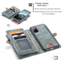 Carica l'immagine nel visualizzatore di Gallery, Casekis Multifunctional Wallet PU Leather Case for Galaxy S20 FE 4G/5G
