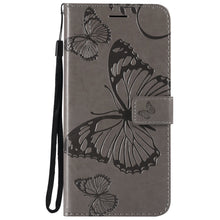 Load image into Gallery viewer, 2021 Upgraded 3D Embossed Butterfly Wallet Phone Case For LG K51 - Casekis
