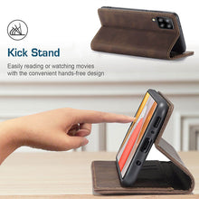 Load image into Gallery viewer, Casekis 2021 New Retro Wallet Case For Samsung Galaxy A12 - Casekis
