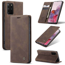 Muat gambar ke penampil Galeri, CASEKIS 2021 Retro Wallet Case For Samsung S20 Plus - Casekis
