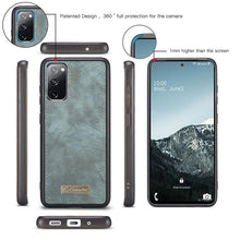 Carica l'immagine nel visualizzatore di Gallery, Casekis Multifunctional Wallet PU Leather Case for Galaxy S20 FE 4G/5G
