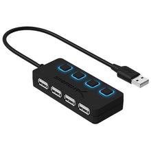 Load image into Gallery viewer, 4-Port USB 2.0 Data Hub
