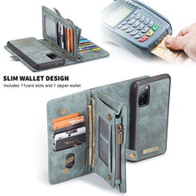 Carica l'immagine nel visualizzatore di Gallery, Casekis Multifunctional Wallet PU Leather Case for Galaxy S20 FE 4G/5G

