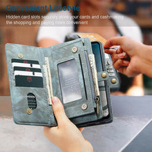 गैलरी व्यूवर में इमेज लोड करें, Casekis Samsung Galaxy A12 Multifunctional Wallet PU Leather Case - Casekis
