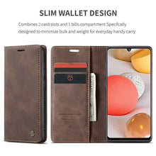 Load image into Gallery viewer, Casekis 2021 New Retro Wallet Case For Samsung Galaxy A12 - Casekis
