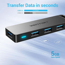 Carregar imagem no visualizador da galeria, 4-Port USB 3.0 Hub
