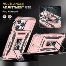 Load image into Gallery viewer, Casekis Sliding Camera Cover Anti-Fall Phone Case Rose Gold
