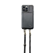 Charger l'image dans la galerie, Casekis Zipper Crossbody Wallet RFID Phone Case Black
