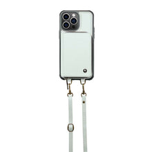 Carica l'immagine nel visualizzatore di Gallery, Casekis Zipper Crossbody Wallet RFID Phone Case White
