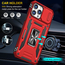 Load image into Gallery viewer, Casekis Sliding Camera Cover Anti-Fall Phone Case Red
