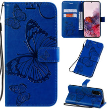 Charger l'image dans la galerie, 2021 Upgraded 3D Embossed Butterfly Wallet Phone Case For Samsung S20 FE 4G/5G - Casekis
