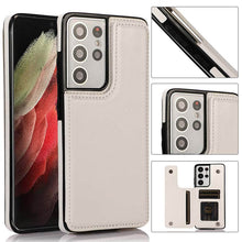 Charger l'image dans la galerie, Casekis Cardholder Leather Wallet Phone Case For Galaxy S21 Ultra
