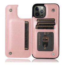 Load image into Gallery viewer, Casekis Butterfly Embossing Wallet Phone Case Rose Gold
