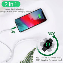 Load image into Gallery viewer, Charging Cable for iWatch, Phone &amp; Pad Series, 2-in-1 Upgraded Version
