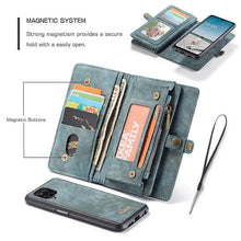 गैलरी व्यूवर में इमेज लोड करें, Casekis Samsung Galaxy A12 Multifunctional Wallet PU Leather Case - Casekis
